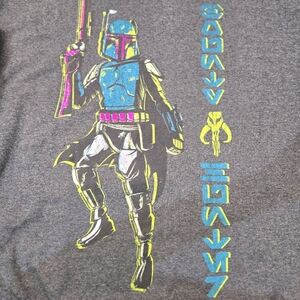 DisneyParks Star Wars Boba Fett Sweatshirt Pullover Adult Unisex Size XL NWT